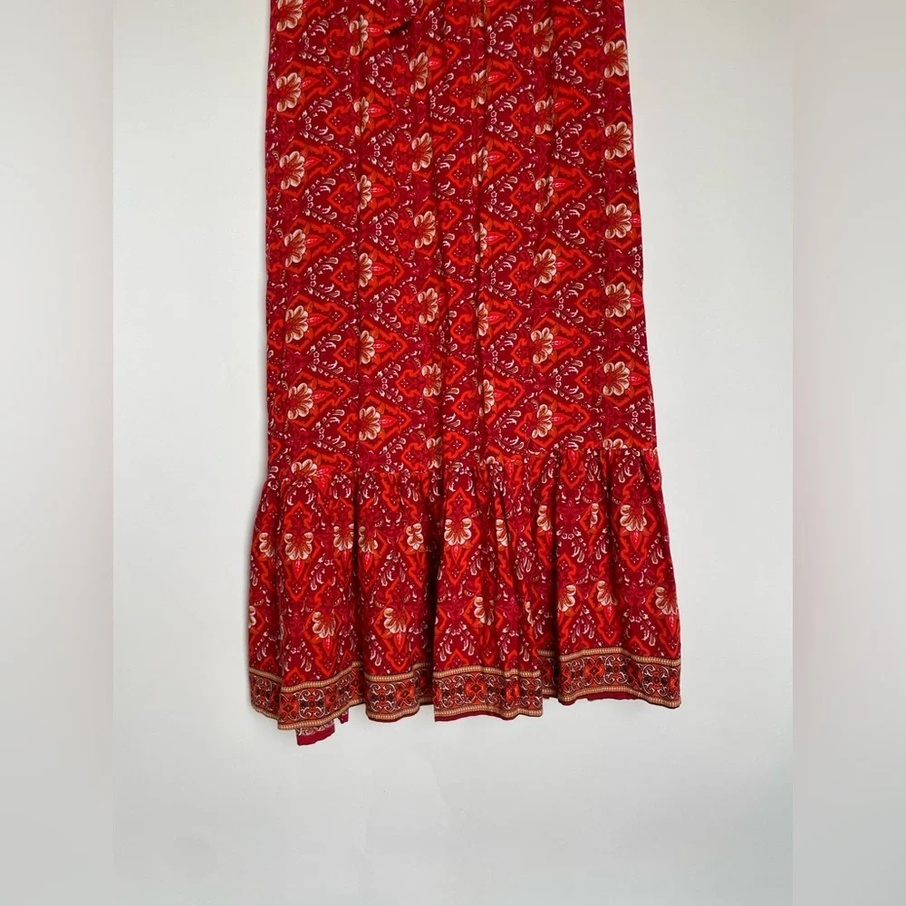 NWT Boho Maxi Wrap Dress - Small/Medium - Picture 10 of 16